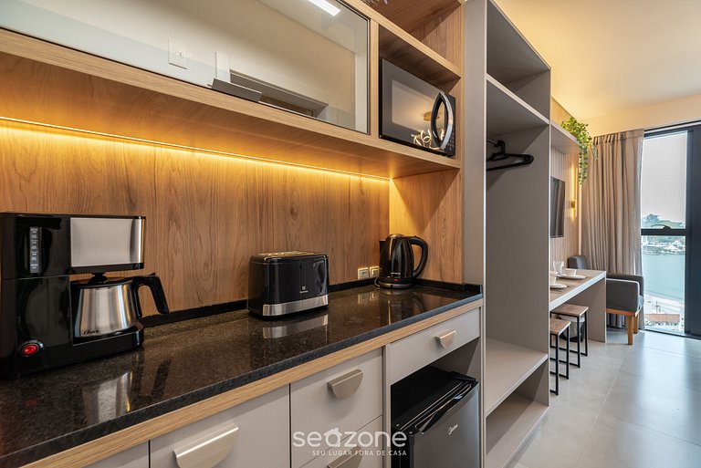 Estudio Moderno c/ Vista al Mar y Piscina MHFA1607