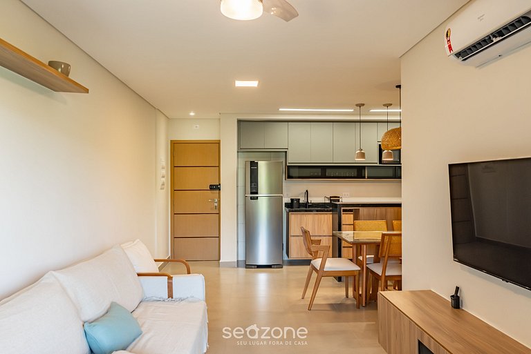 Apto con parrilla a 290m de la playa HRE0035