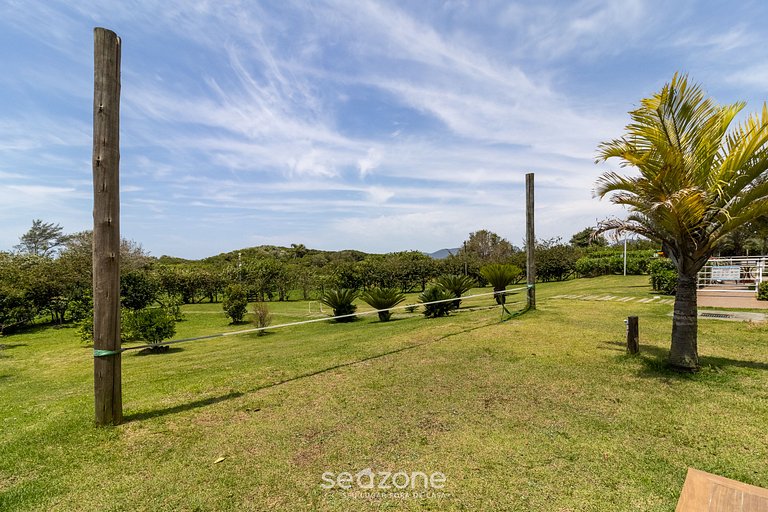 Apto c churrasq/ 500m da Praia do Campeche VIC0401