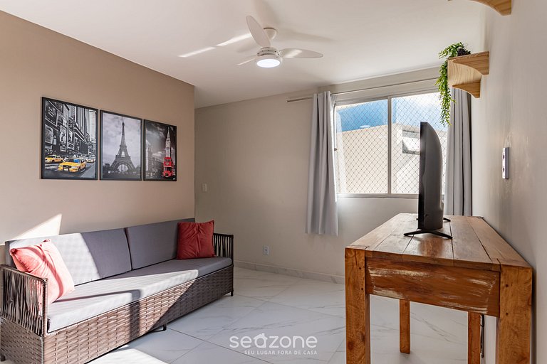 Apartamento a 500m da Praia STP1106