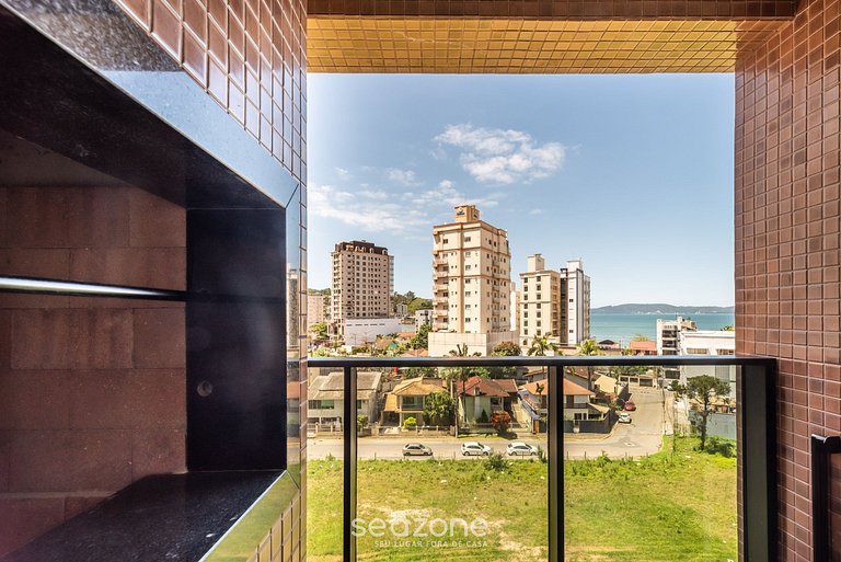 Apto vista mar cond. c/ piscina 280m Praia MHF0508