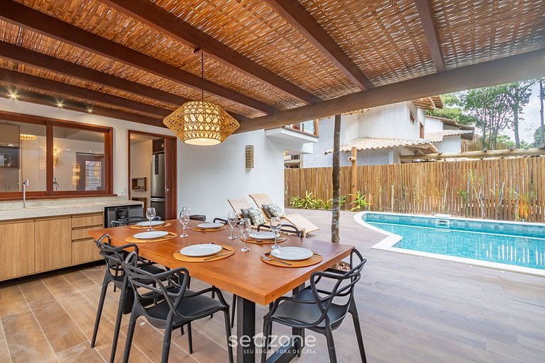 Casa c/ piscina 900m de playa en Arraial PTG0030
