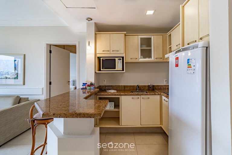 Apto vista mar em Resort de Luxo - JBV0207