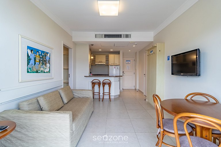 Apto vista mar em Resort de Luxo - JBV0207