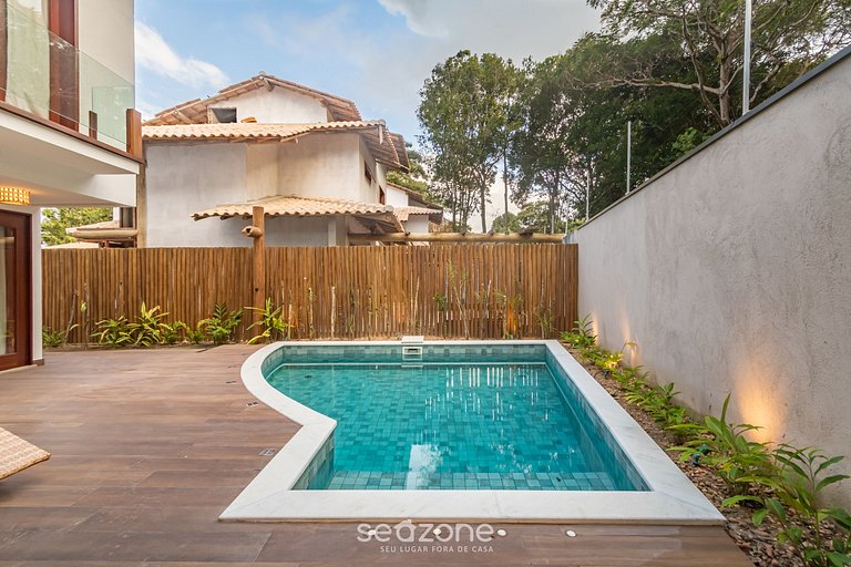 Casa c/ piscina 900m da praia em Arraial PTG0030