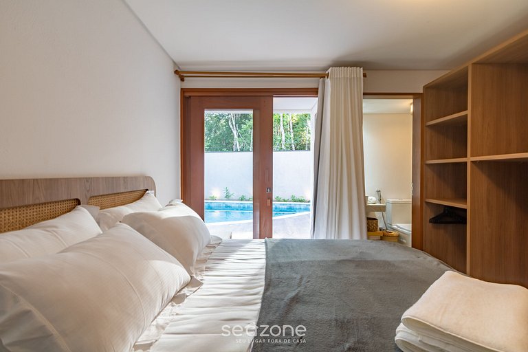 Casa c/ piscina 900m da praia em Arraial PTG0030