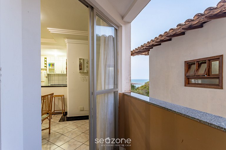 Apto vista mar 160m de playa de los padres ECI0201