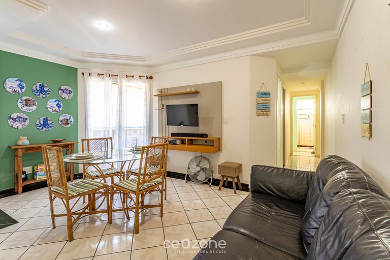 Apto vista mar 160m de playa de los padres ECI0201