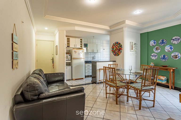 Apto vista mar 160m de playa de los padres ECI0201