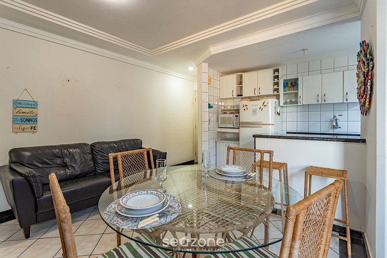 Apto vista mar 160m de playa de los padres ECI0201