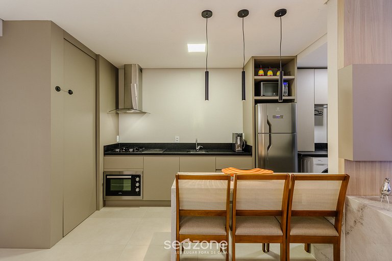 Apto Encantador en el centro de Gramado DLH0103