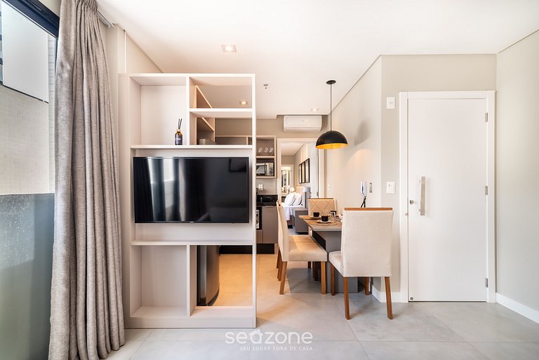 Apartamento com 2 quartos a 280 metros da praia MHF0509