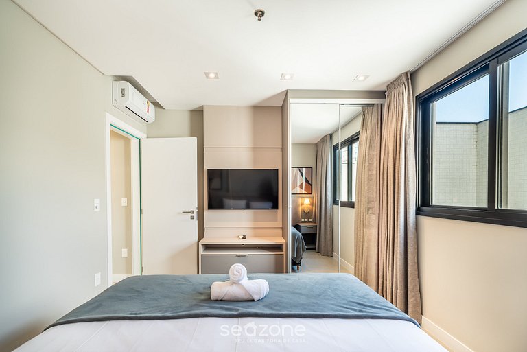 Apto c/ piscina y gym 2H a 280m playa MHF0509