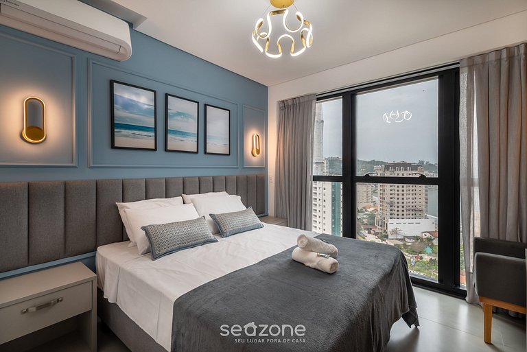 Estúdio moderno c/vista para o mar MHFB1607