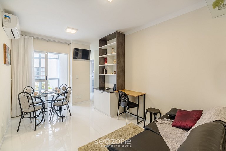 Apto c/ Churrasqueira a 350m da Praia RGP0107