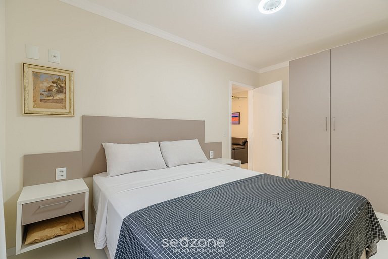 Apto c/ Churrasqueira a 350m da Praia RGP0107