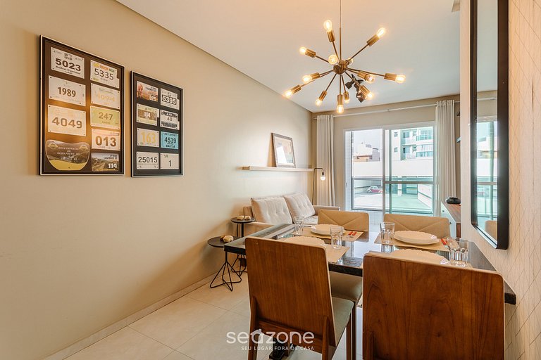 Apto Charmoso a apenas 450m da Praia EMM0202