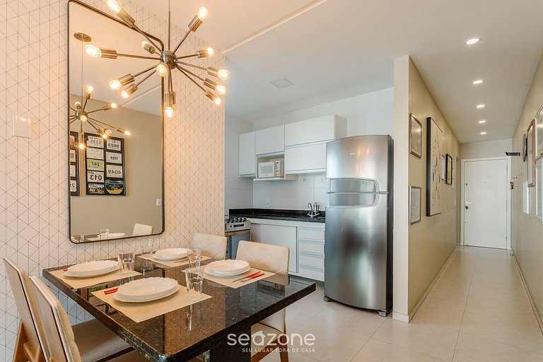 Apto Encantador a solo 450m de la Playa EMM0202