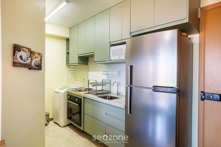 Apto confortável vista mar em Salvador SOA0602