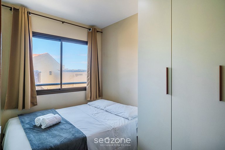 Apto c/ piscina Vista Mar 300m da Praia - SOA0111