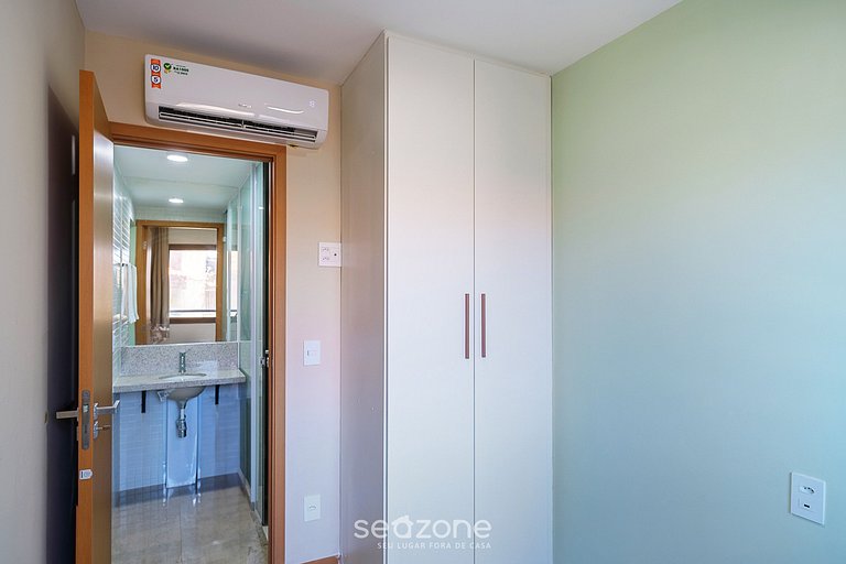 Ap c/ piscina, vista al mar, 300m la playa SOA0111