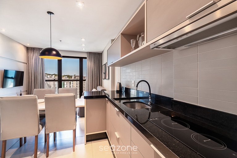 Apto 1Q c piscina 280m da Praia em Itapema MHF1603