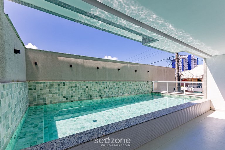 Apto Vista Mar 2Qts 900m da praia - Ilhéus ERN0503