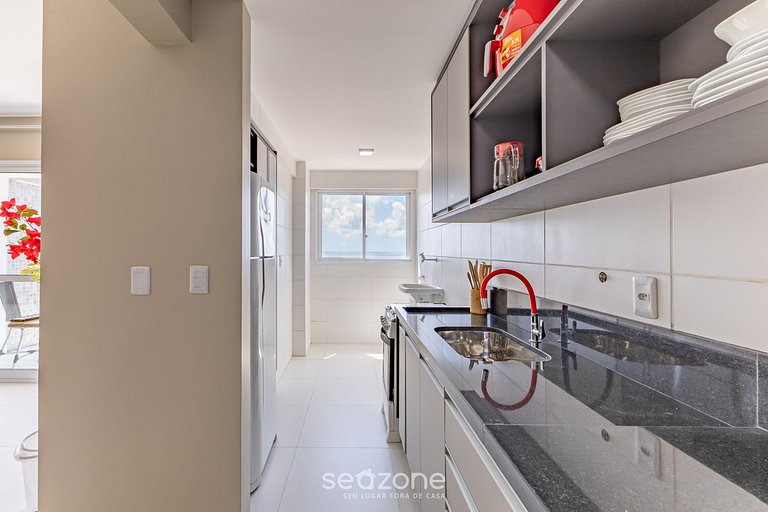 Ap Vista Mar 2 Dorm 900m la playa Ilhéus ERN0503