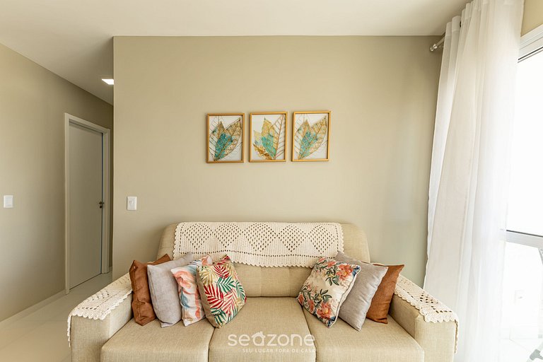 Ap Vista Mar 2 Dorm 900m la playa Ilhéus ERN0503