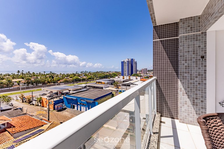 Ap Vista Mar 2 Dorm 900m la playa Ilhéus ERN0503