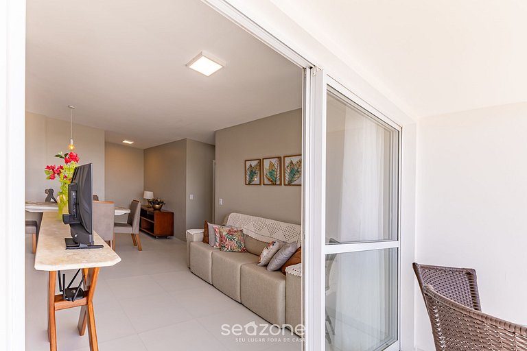 Ap Vista Mar 2 Dorm 900m la playa Ilhéus ERN0503