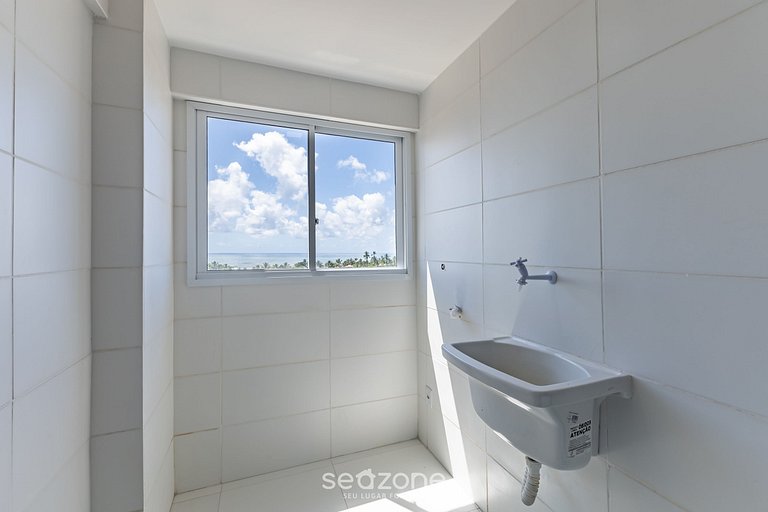 Apto Vista Mar 2Qts 900m da praia - Ilhéus ERN0503