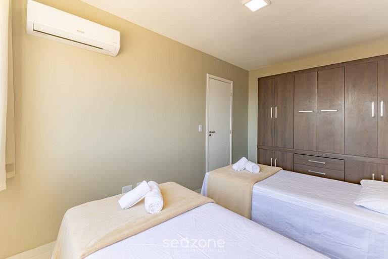 Ap Vista Mar 2 Dorm 900m la playa Ilhéus ERN0503