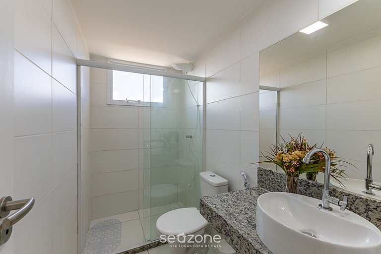 Ap Vista Mar 2 Dorm 900m la playa Ilhéus ERN0503