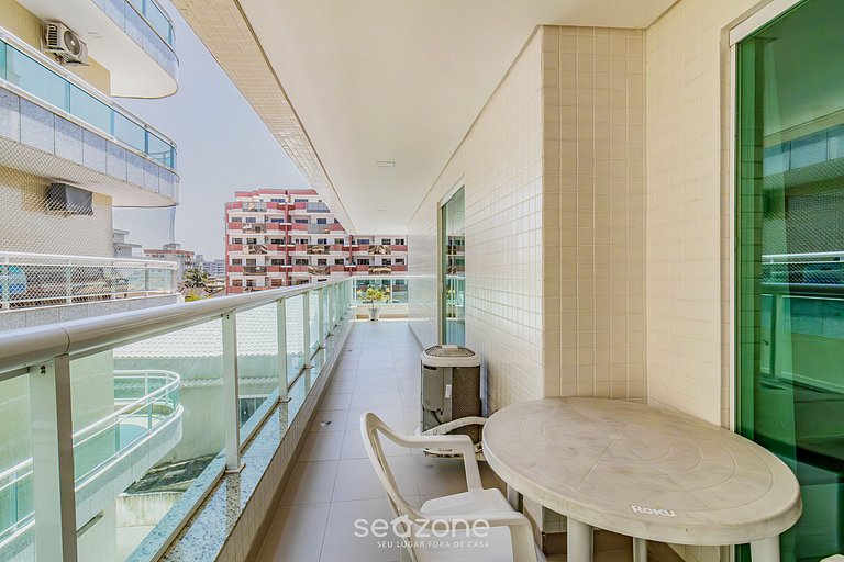 Ótimo apto a 7min da praia das Dunas EFR203