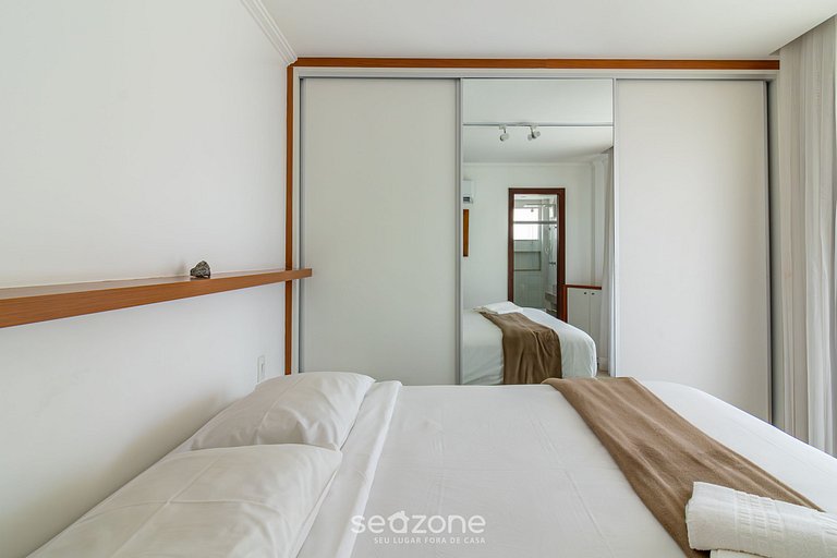 Ótimo apto a 7min da praia das Dunas EFR203