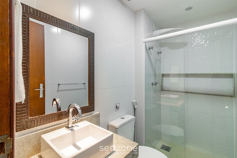 Ótimo apto a 7min da praia das Dunas EFR203