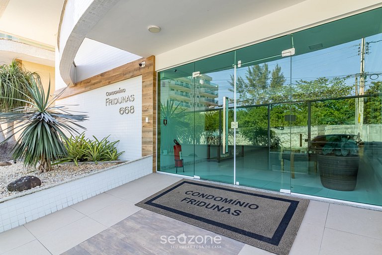 Ótimo apto a 7min da praia das Dunas EFR203