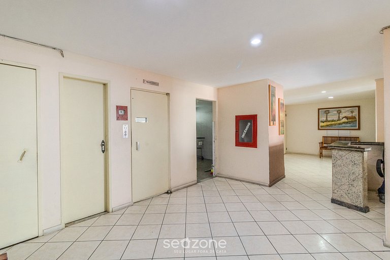 Apto Acogedor a 350m de la Playa do Forte ECF0306