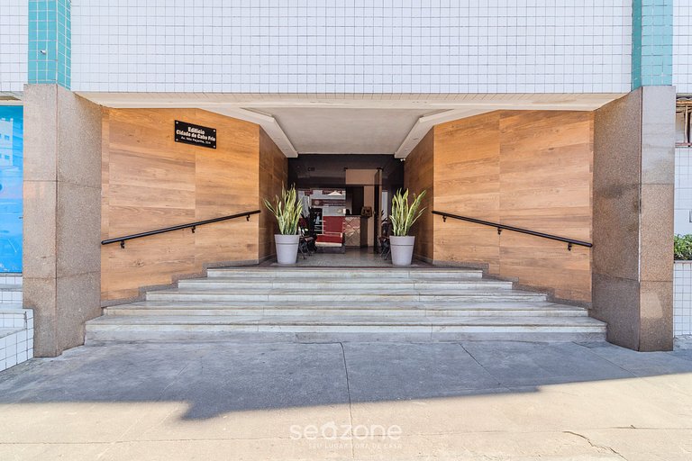 Apto Aconchegante a 350m da Praia do Forte ECF0306