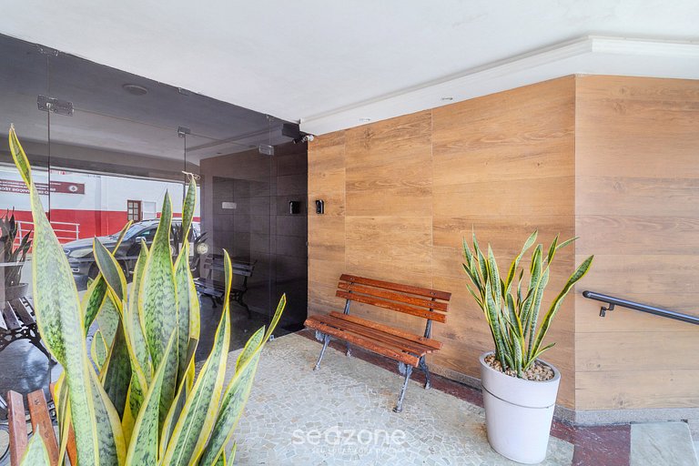 Apto Aconchegante a 350m da Praia do Forte ECF0306