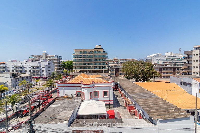 Apto Acogedor a 350m de la Playa do Forte ECF0306