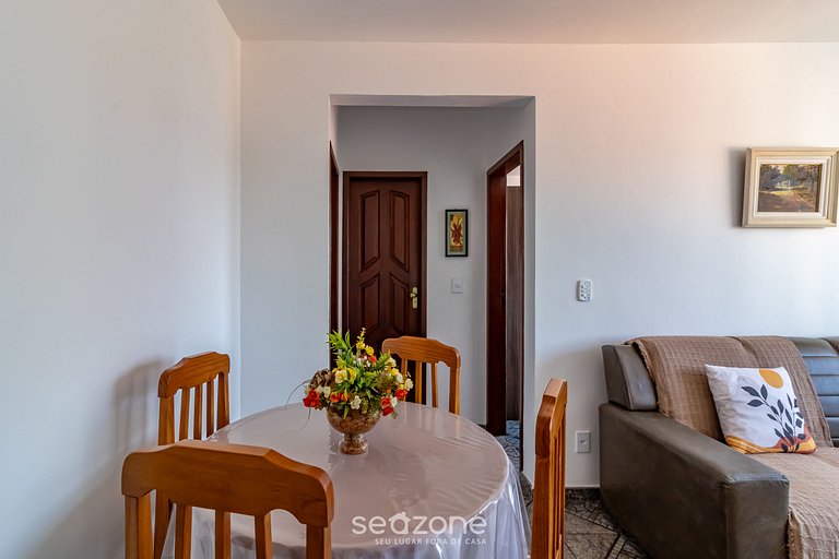 Apto Aconchegante a 350m da Praia do Forte ECF0306