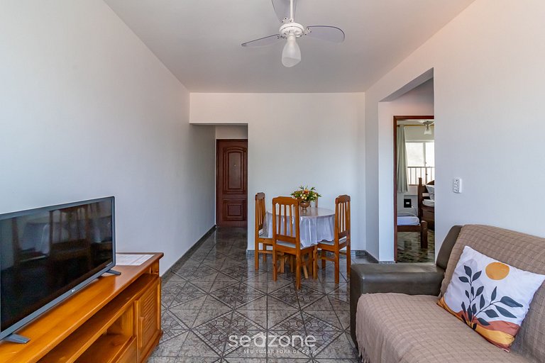 Apto Acogedor a 350m de la Playa do Forte ECF0306