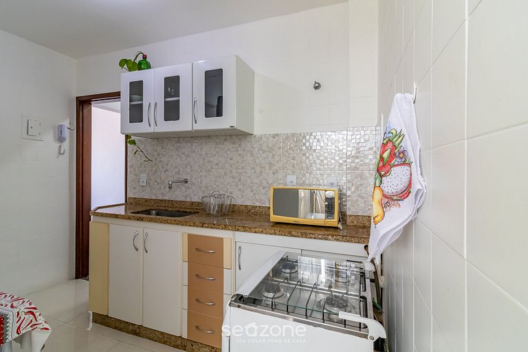 Apto Acogedor a 350m de la Playa do Forte ECF0306