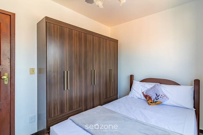 Apto Acogedor a 350m de la Playa do Forte ECF0306