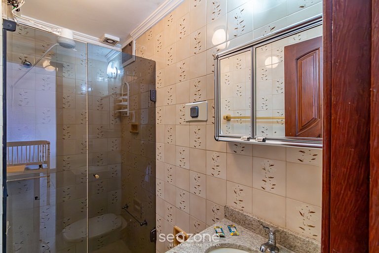 Apto Aconchegante a 350m da Praia do Forte ECF0306