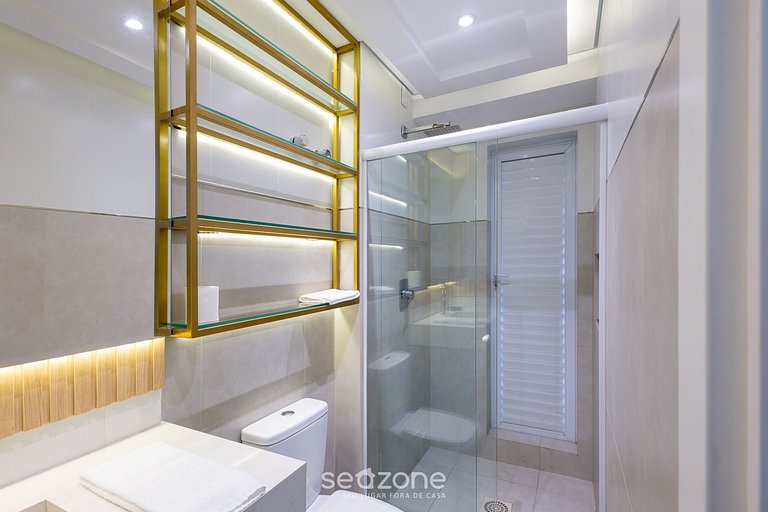 Apto 2Q c/ churrasq. prox da praia - BC - STL401