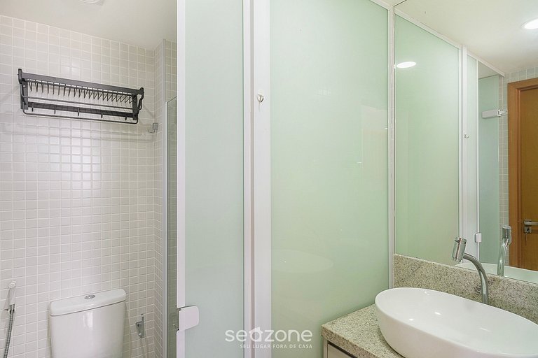 Apto vista mar 300m da Praia em Salvador SOA0301