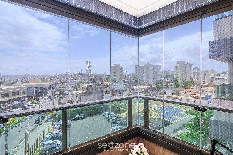 Apto vista mar 300m de playa en Salvador SOA0301